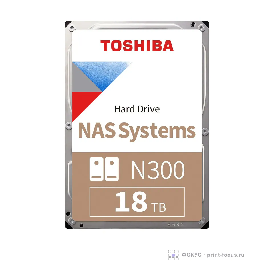 Toshiba N300 NAS 10Tb (HDWG51JXZSTA), артикул HDWG51JXZSTA
