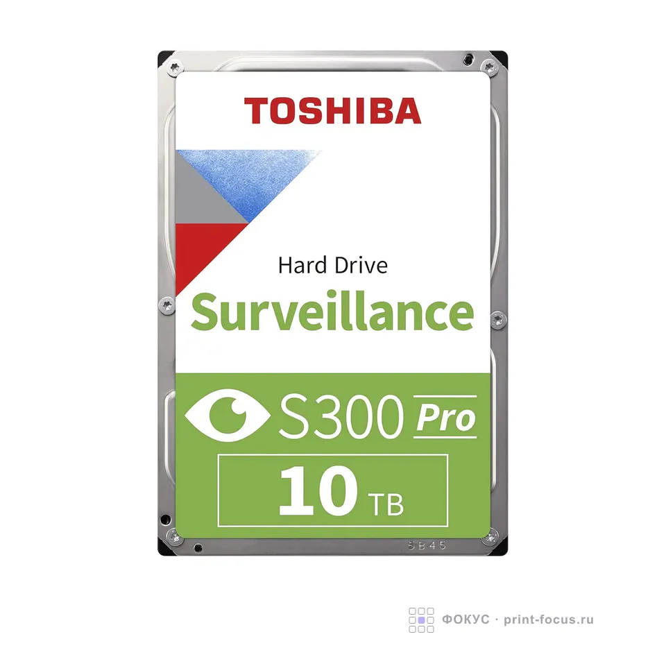 Toshiba Surveillance S300 Pro 10Tb (MD10ADA10TV), артикул MD10ADA10TV