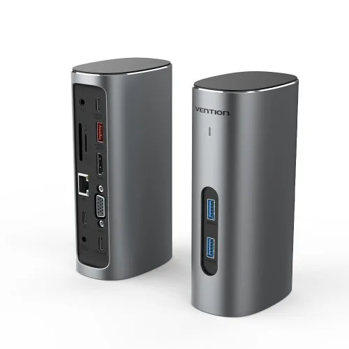 Vention USB Type C 12 в 1 (TPJH0-EU), артикул TPJH0-EU