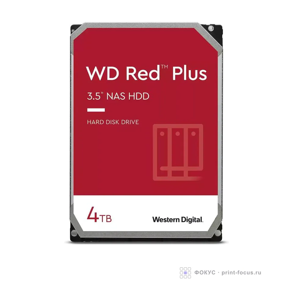 WD Red Plus NAS, артикул WD40EFZX