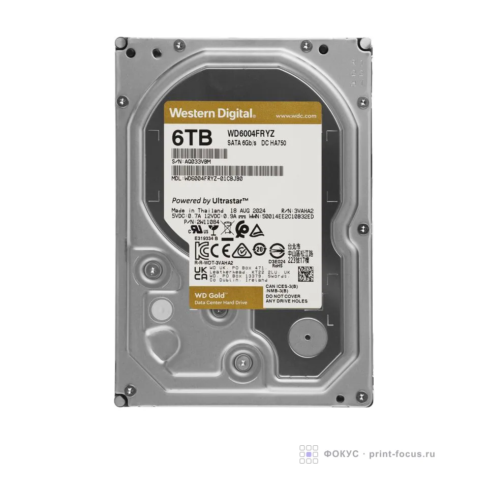 WD WD6004FRYZ, артикул WD6004FRYZ