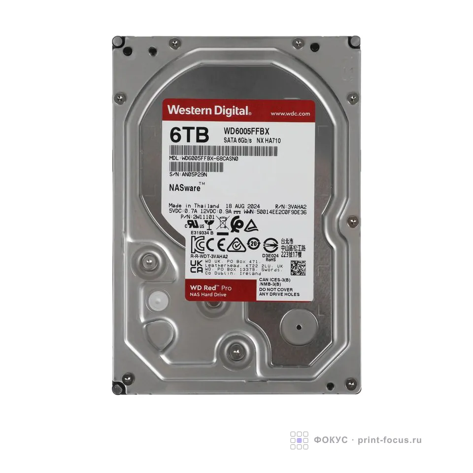 WD WD6005FFBX, артикул WD6005FFBX
