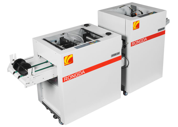 Буклетмейкер  Rongda RD-220 с модулем фронтальной подрезки RD-230