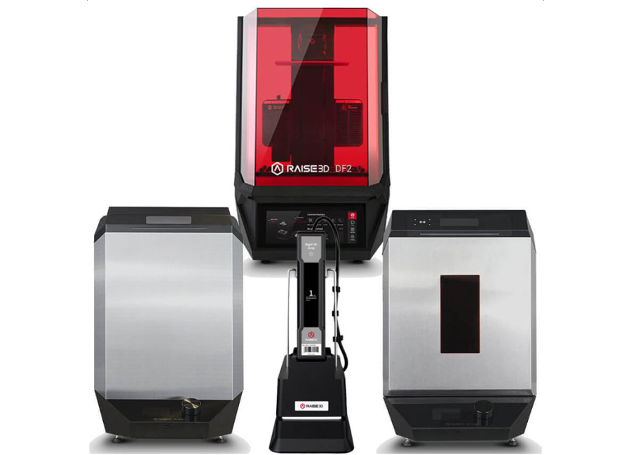 Комплект для 3D печати Raise3D DF2 Combo: 3D-принтер DF2
