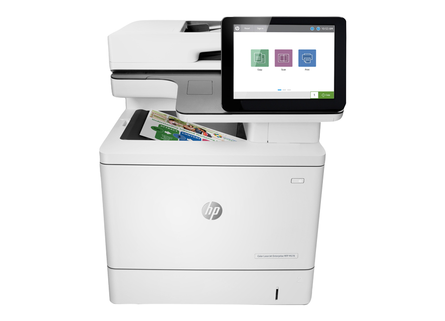 МФУ  HP Color LaserJet Enterprise Flow MFP M578C (7ZU87A)