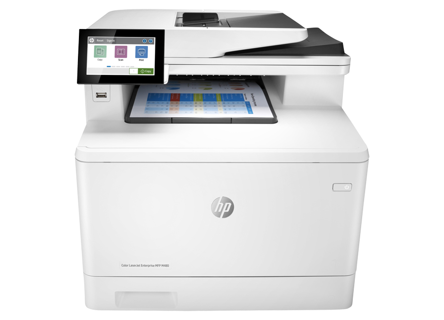 МФУ  HP Color LaserJet Enterprise MFP M480f (3QA55A)