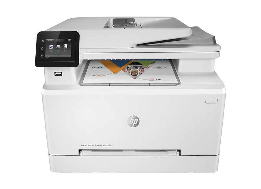 МФУ  HP Color LaserJet Pro MFP M283fdw (7KW75A)