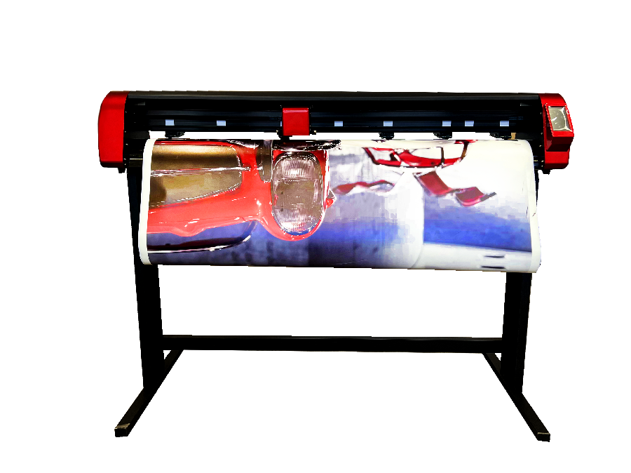 Режущий плоттер  MasterCutter V48 со стендом и корзиной