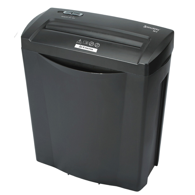 Шредер (уничтожитель)  Brauberg S8-S (6 мм)