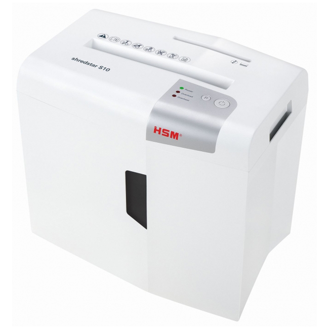Шредер (уничтожитель)  HSM shredstar S10 (6 мм) белый