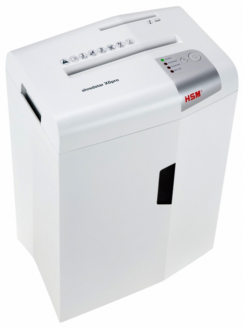 Шредер (уничтожитель)  HSM Shredstar X6 (2x15 мм) белый