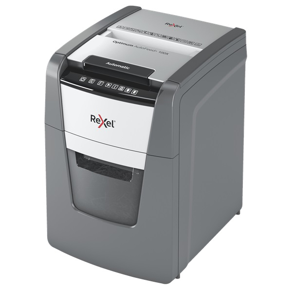 Шредер (уничтожитель)  Rexel Optimum Auto+ 100X (4x28мм)