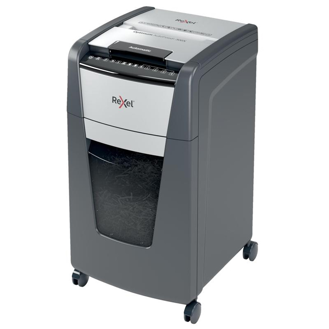Шредер (уничтожитель)  Rexel Optimum AutoFeed+ 300X (4x25 мм)