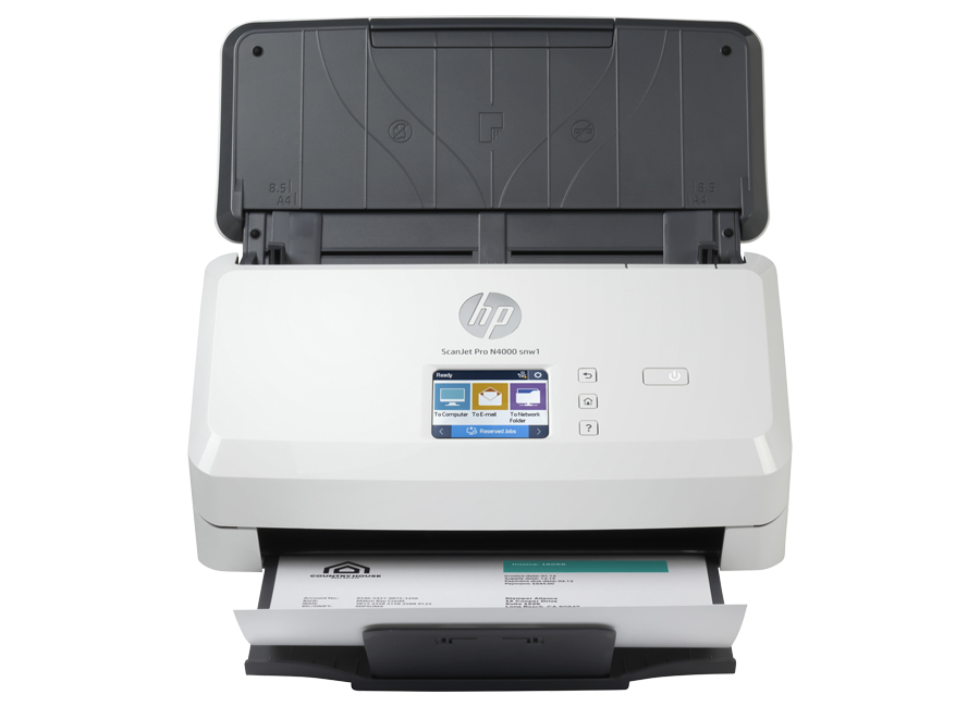 Сканер  HP ScanJet Pro N4000 snw1 (6FW08A)
