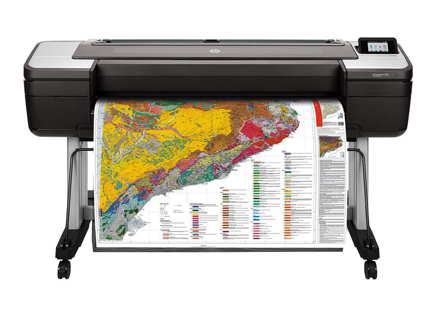 Струйный плоттер  HP DesignJet T1700dr 44-in (W6B56A)