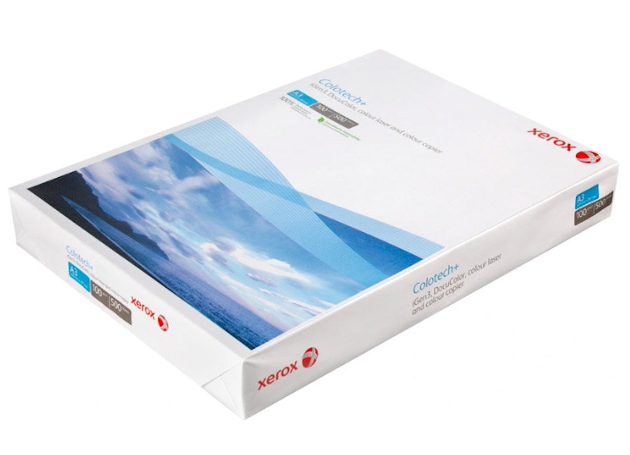 Бумага  XEROX Colotech Plus Blue 100 г/м²