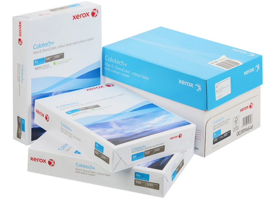 Бумага  XEROX Colotech Plus Blue 100 г/м²