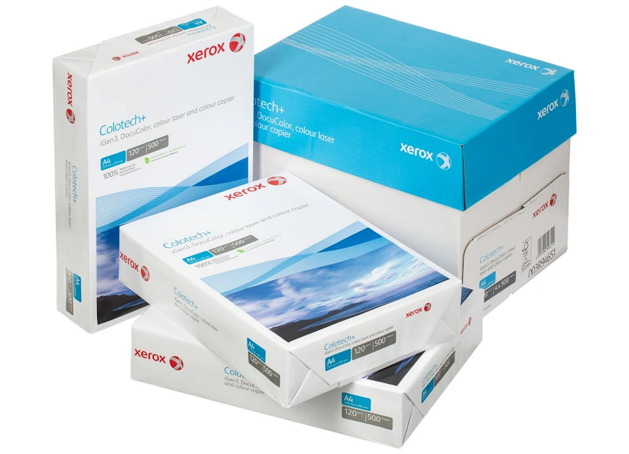 Бумага  XEROX Colotech Plus Blue 120 г/м²