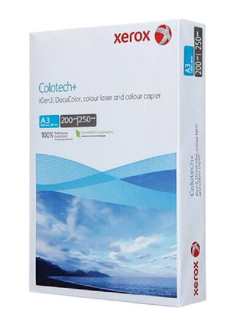 Бумага  XEROX Colotech Plus Blue 200 г/м²