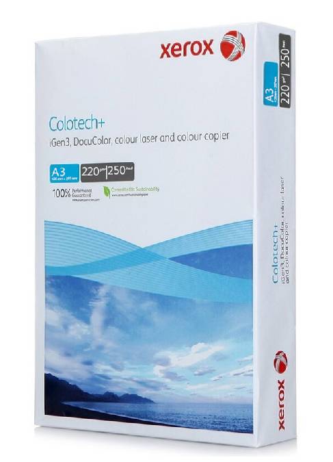 Бумага  XEROX Colotech Plus Blue