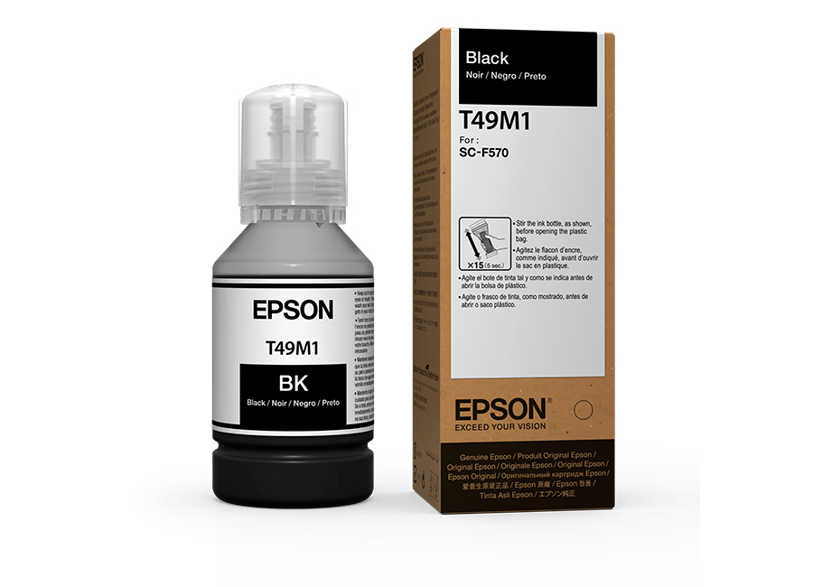 Бутыль с чернилами Epson T49N1 Black