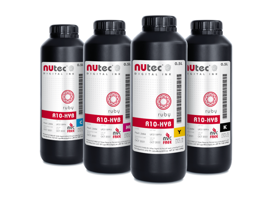 Бутыль с чернилами Nutec Ruby R10-HYB Light Cyan (F641.2688)