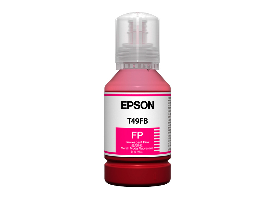 Бутыль с флуоресцентными розовыми чернилами Epson T49F8 Flourescent Pink