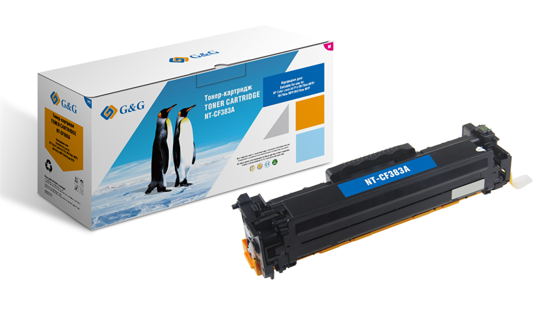 Cartridge G&G 312A для HP CLJ Pro M476dn MFP/M476dw MFP/M476nw MFP