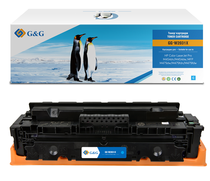 Cartridge G&G 415X для HP CLJ M454/M479