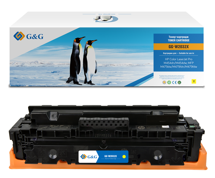 Cartridge G&G 415X для HP CLJ M454/M479