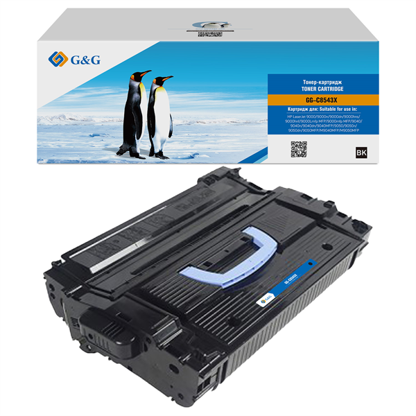 Cartridge G&G 43X для HP LJ 9000/9040/9050