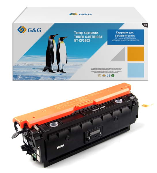 Cartridge G&G 508X для HP CLJ M552/M553/M577