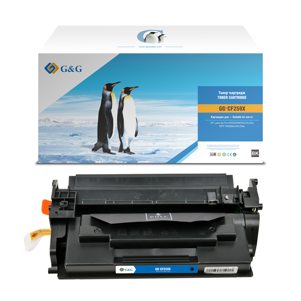 Cartridge G&G 59X для HP LJ M304/M404/M428