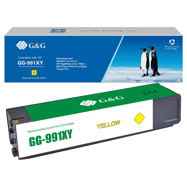 Cartridge G&G 991X для HP PageWide Managed