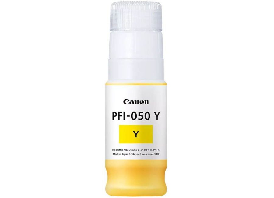 Чернила для плоттеров  Canon Ink Tank PFl-050 Y (yellow)