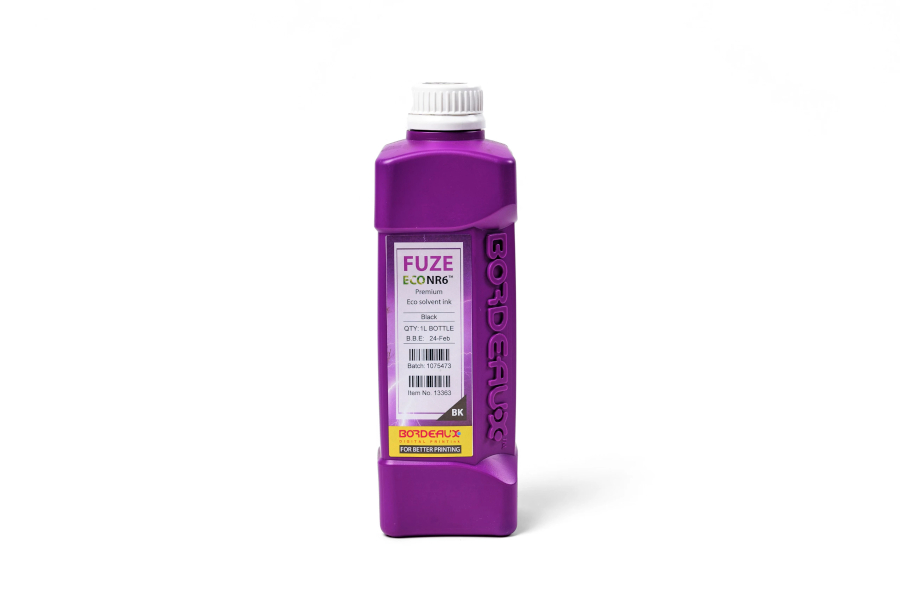 Чернила для плоттеров  Экосольвентные Bordeaux FUZE Eco NR6 black
