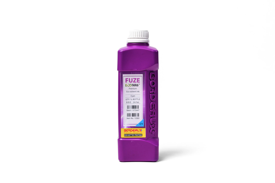 Чернила для плоттеров  Экосольвентные Bordeaux FUZE Eco NR6 Cyan