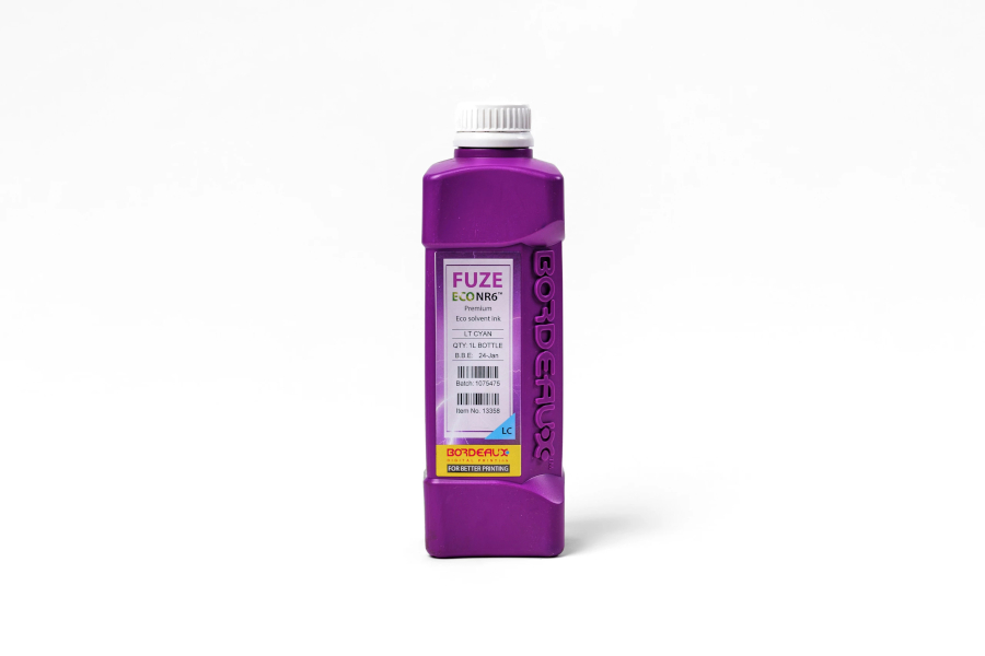 Чернила для плоттеров  Экосольвентные Bordeaux FUZE Eco NR6 light-cyan