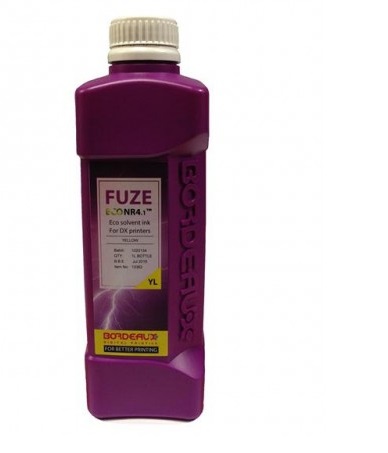 Чернила для плоттеров  Экосольвентные Bordeaux FUZE (PRIME ECO PeNr) Yellow