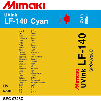 Чернила для плоттеров  Mimaki LF-140 SPC-0728C Cyan