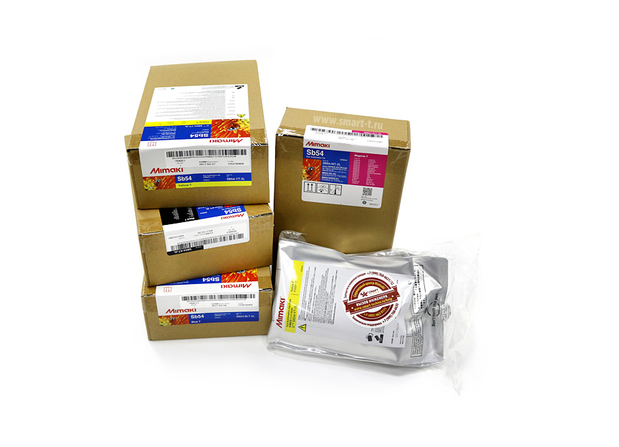 Чернила для плоттеров  Mimaki SB54 DYE Sublimation ink Magenta 2L (SB54-MT-2L-3)
