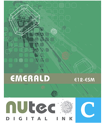 Чернила для плоттеров  Nutec Cyan Emerald E12-ESM INK C в пакете (F631.1194)