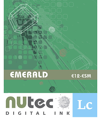 Чернила для плоттеров  Nutec Light Cyan Emerald E12-ESM LC INK в пакете (F631.1240)