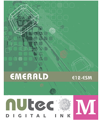Чернила для плоттеров  Nutec Magenta Emerald E12-ESM M INK в пакете (F631.1237)