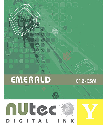 Чернила для плоттеров  Nutec Yellow Emerald E12-ESM Y INK в пакете (F631.1196)