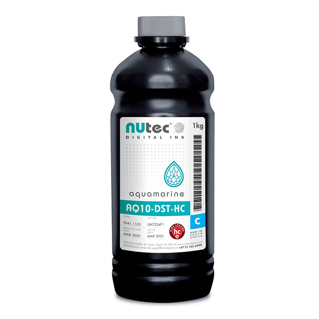 Чернила для плоттеров  Сублимационные NUtec AQUAMARINE AQ10-DST-HC