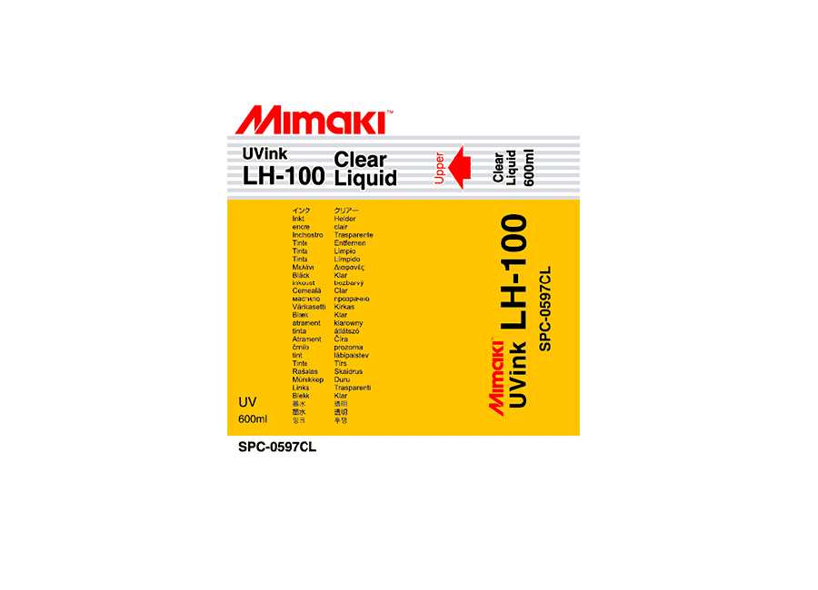 Чернила для плоттеров  УФ лак Mimaki LH-100UV LED
