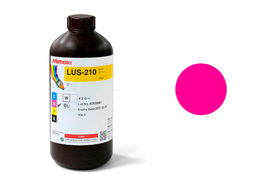 Чернила для плоттеров  УФ Mimaki LUS-210UV LED Magenta