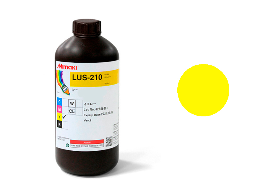 Чернила для плоттеров  УФ Mimaki LUS-210UV LED Yellow