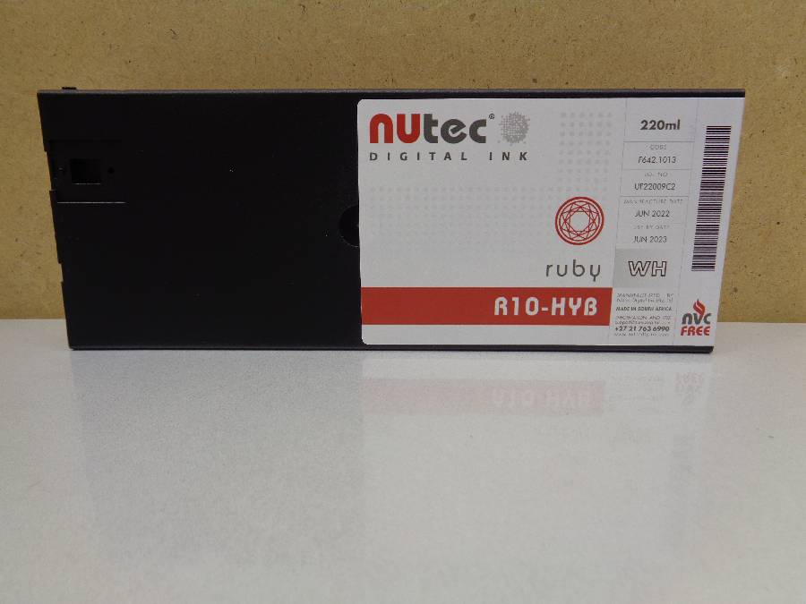 Чернила Nutec Ruby R10-HYB White (F642.1013)